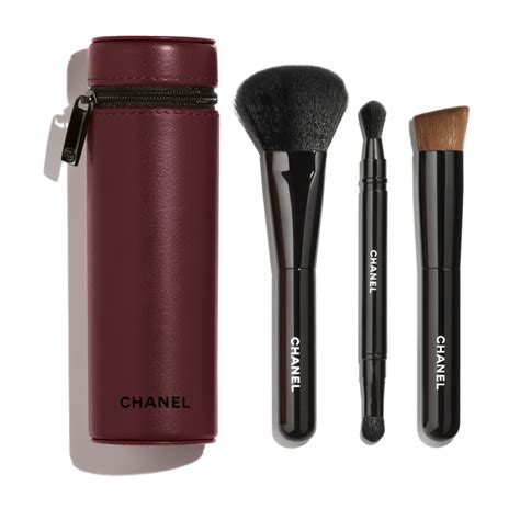 les pinceaux de chanel collection of 3 essential brushes|les pinceaux De Chanel.